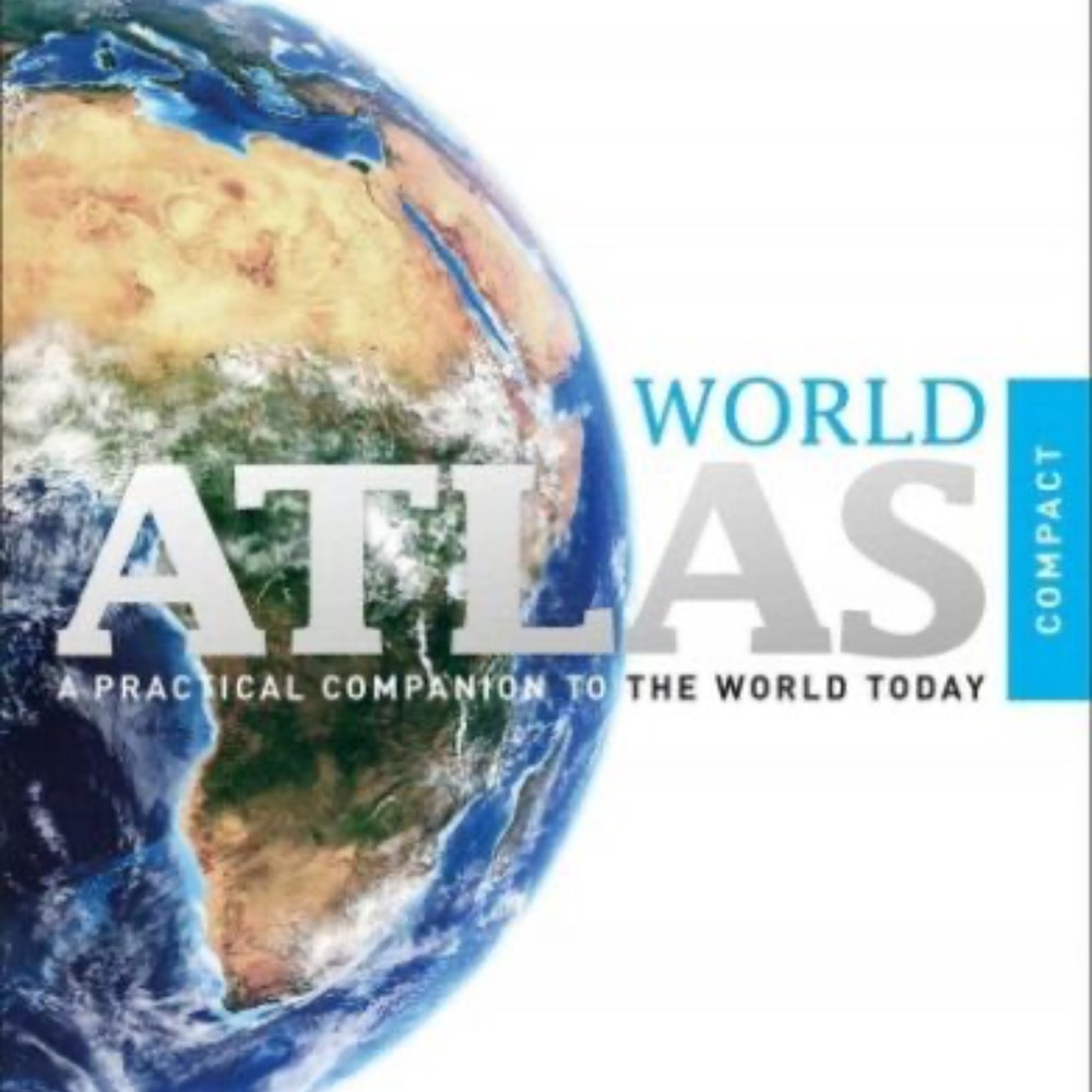 World Atlas-Practical Companion to the World Today DK Book compact